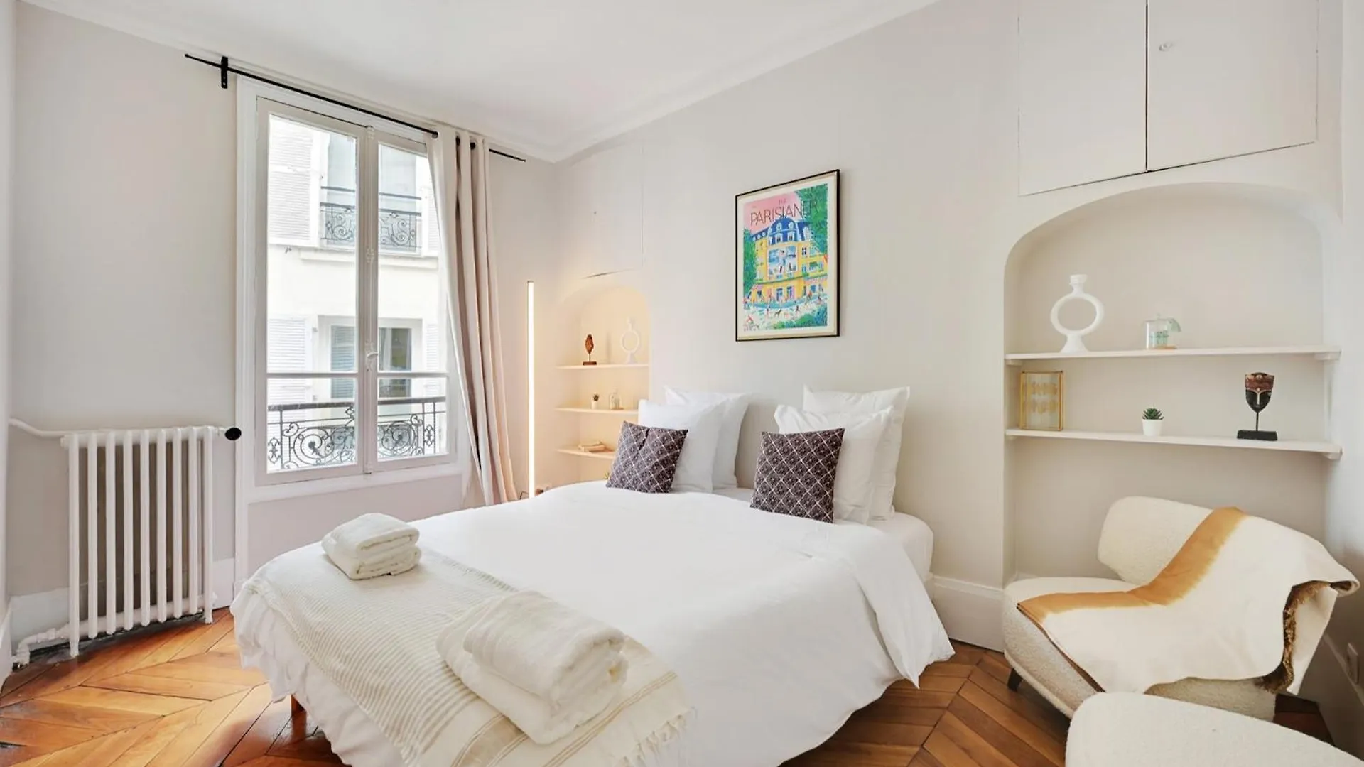Apartment Spacieux 2P A Paris, Rue Jouffroy D'Abbans Proche Arc De Triomphe France
